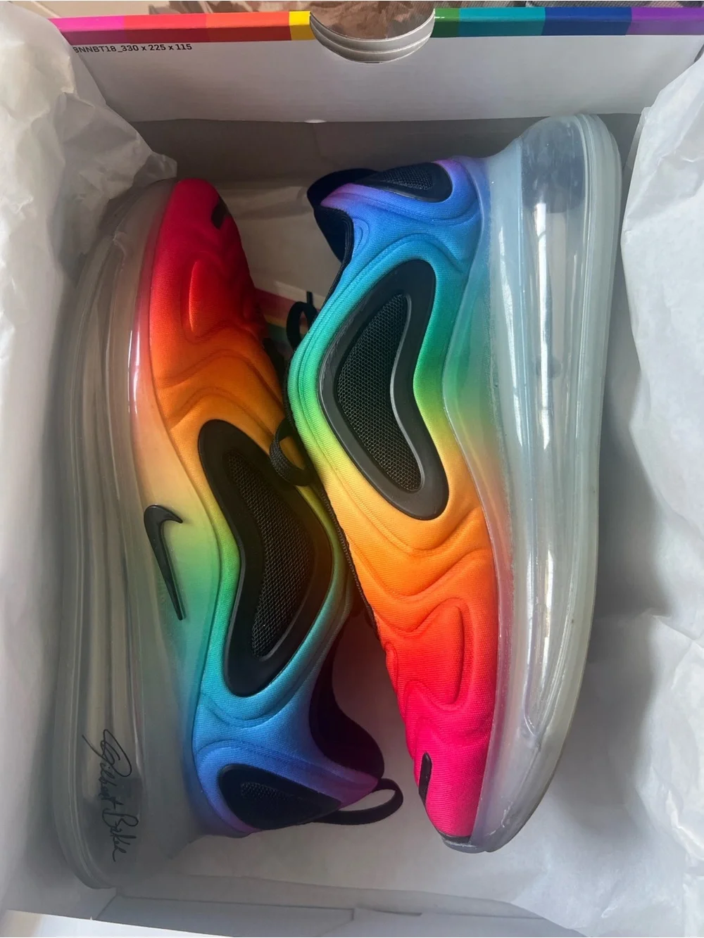 Nike Pride slides limited edition Gilbert Blake Brooks x Adam Dalton Blake Trace 3 Pride Running Shoes Mens  main image 3